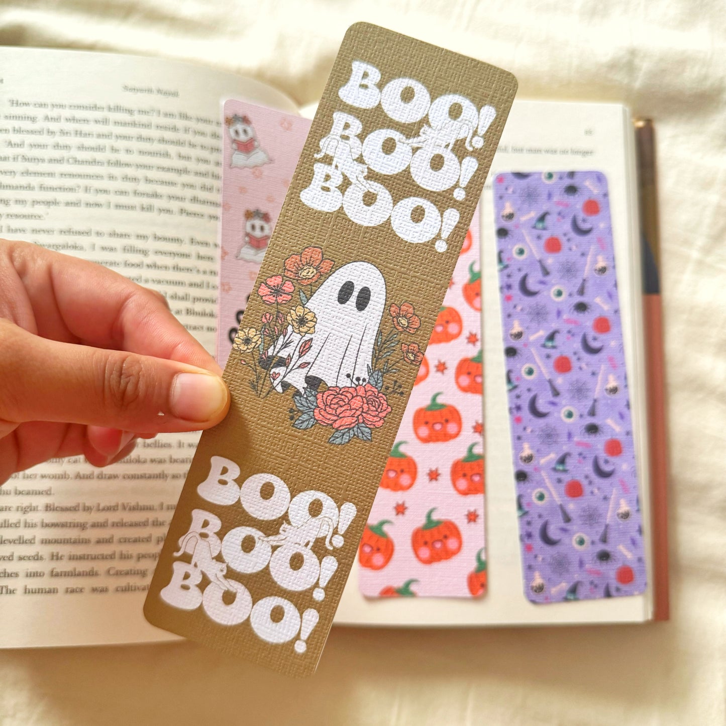 Spooky Halloween Bookmark Collection UK – Bookish Gifts for Readers