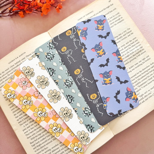 Spooky Halloween Bookmark Collection UK – Bookish Gifts for Readers