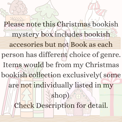 Christmas Bookish Gift Box | Book Lover Christmas Gift