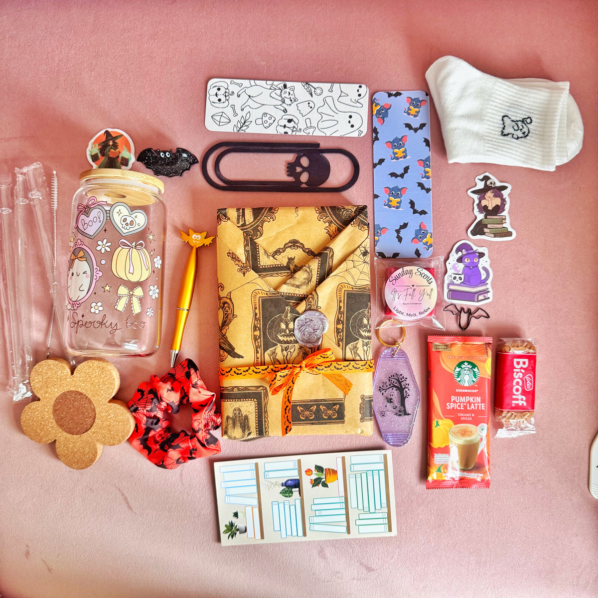 Spooky But Cute Blind Date with a Book – Mystery Book & Bookish Gift Box
