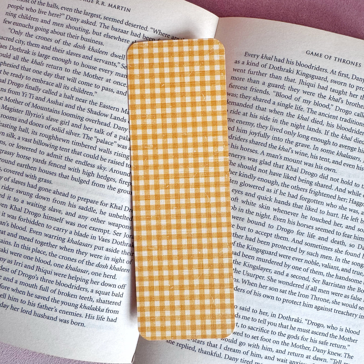 Autumn Bookmarks – Classic Autumn Patterns Handmade Linen Fall Bookmarks