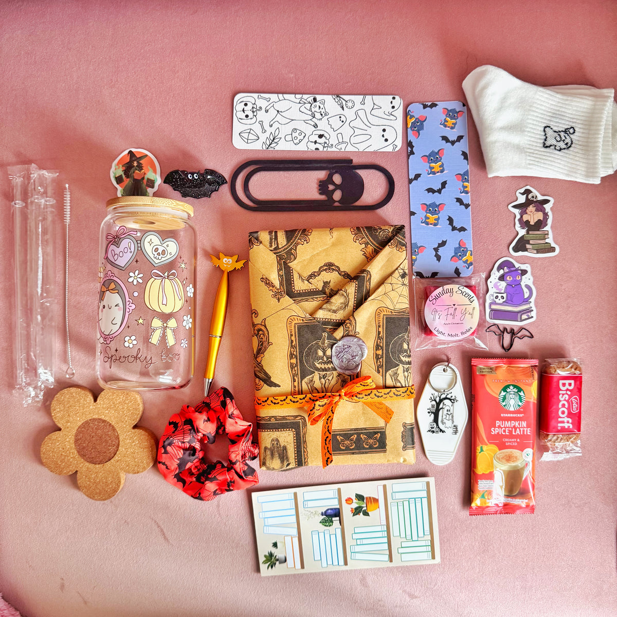 Spooky But Cute Blind Date with a Book – Mystery Book & Bookish Gift Box