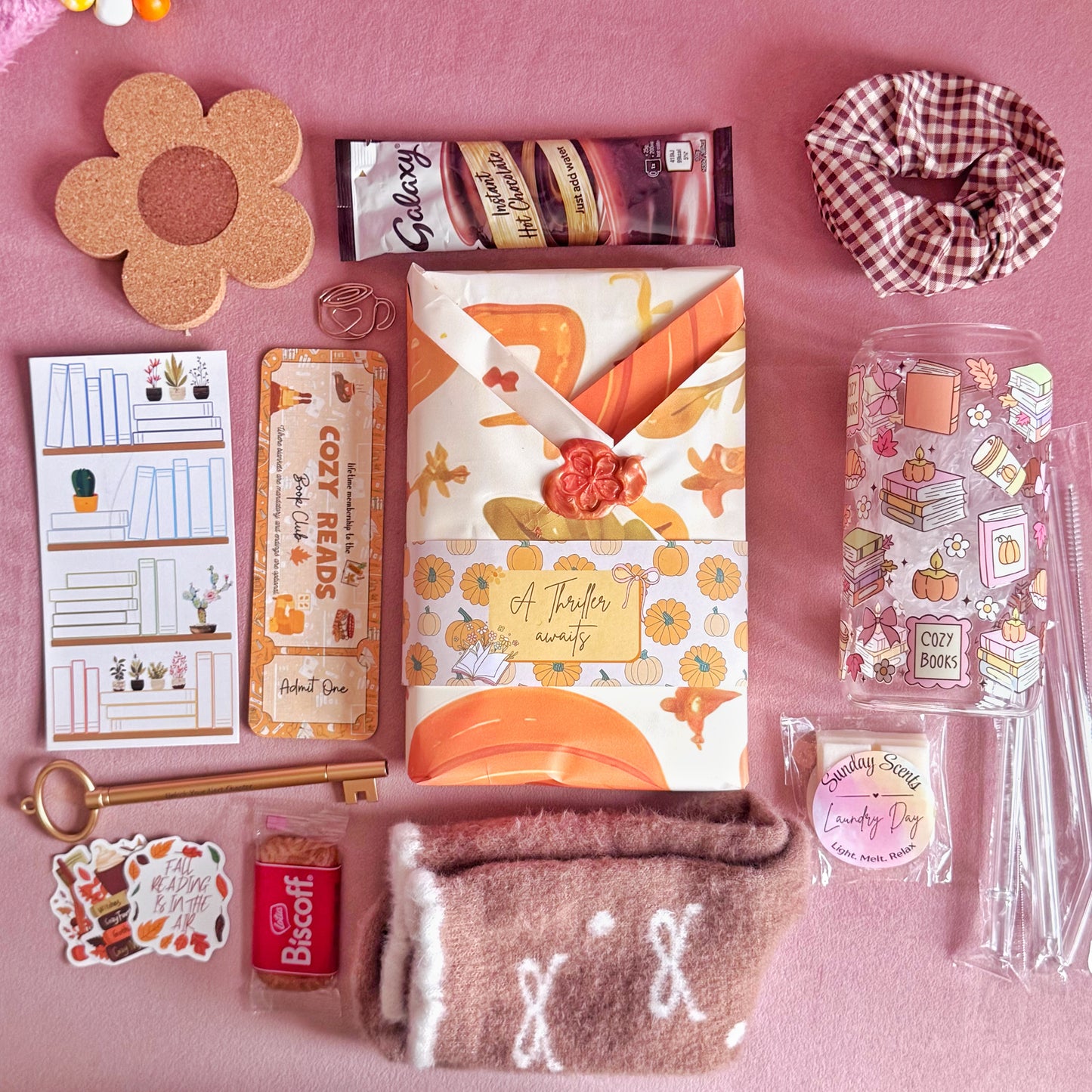 Cozy Autumn Blind Date with a Book – Mystery Book & Bookish Gift Box