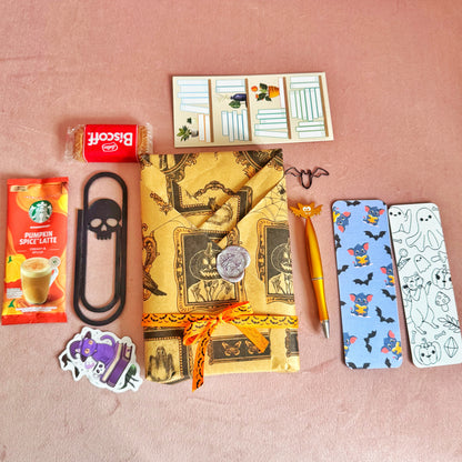 Spooky But Cute Blind Date with a Book – Mystery Book & Bookish Gift Box