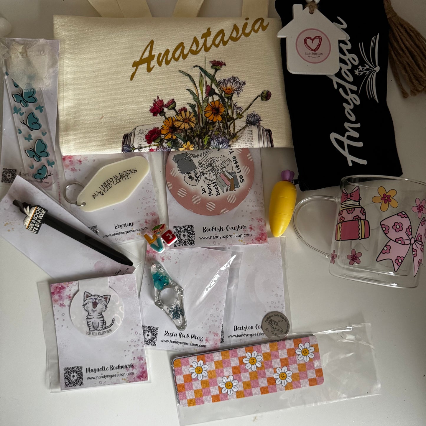 Personalised Bookish Gift Box | A Curated Surprise for Readers