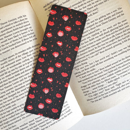 Romance & Spicy Bookmarks – BookTok Inspired Linen Bookmark for Readers