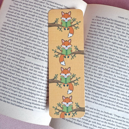 Autumn Bookmarks – Handmade Linen Bookmarks for Book Lovers