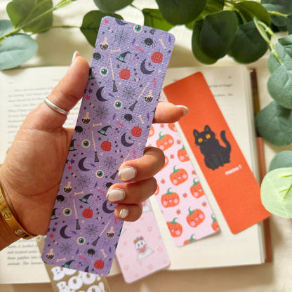 Spooky Halloween Bookmark Collection UK – Bookish Gifts for Readers
