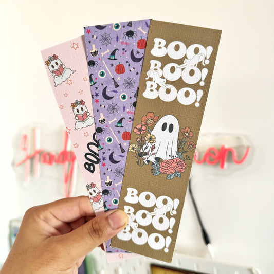 Spooky Halloween Bookmark Collection UK – Bookish Gifts for Readers