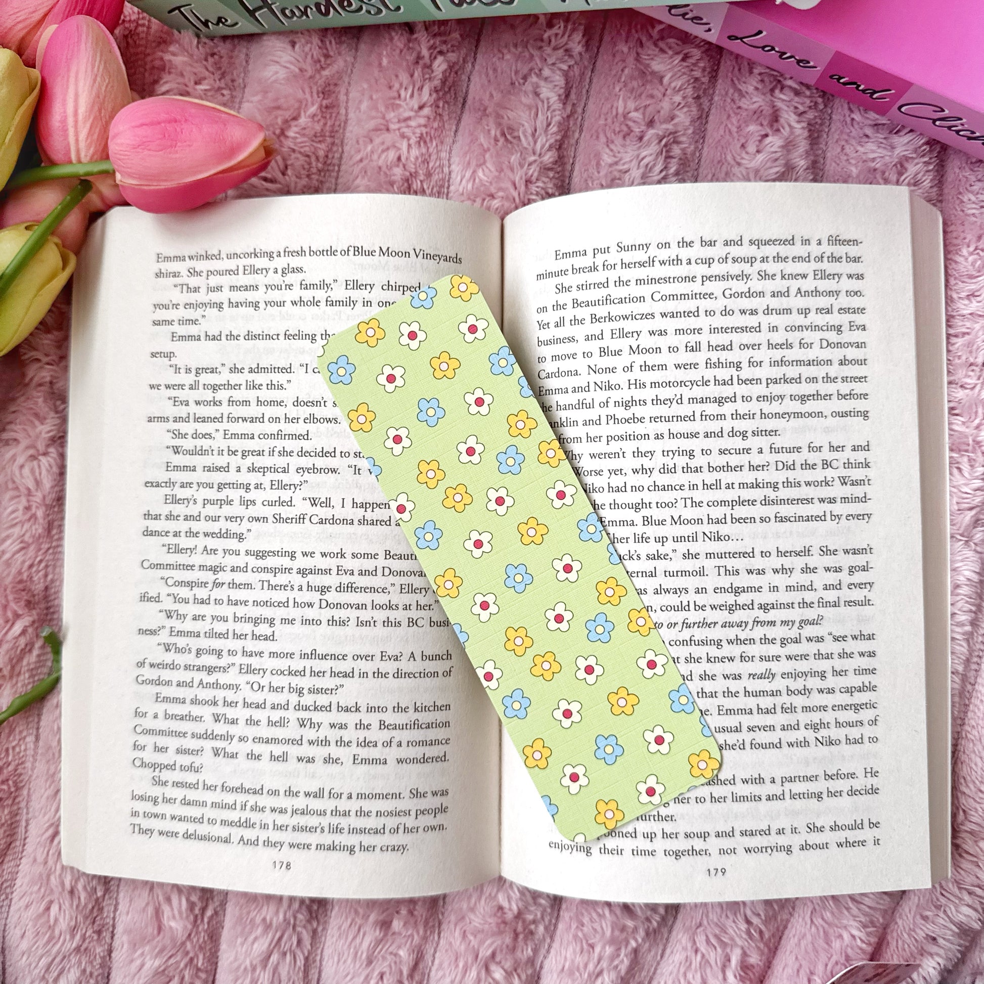 botanical bookmark gift set for book lovers