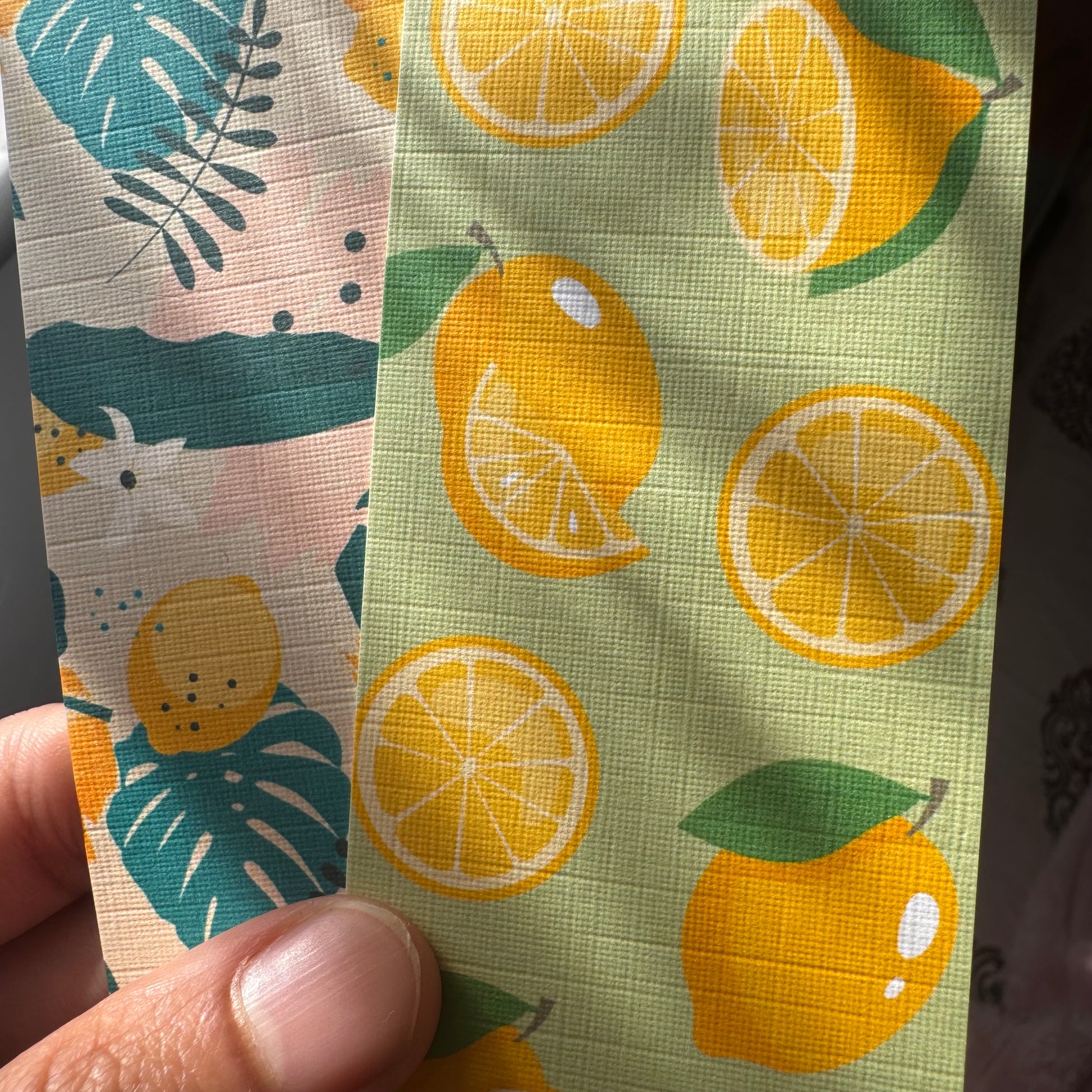 cute lemon bookmark gift for readers
