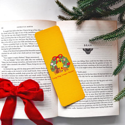 double sided christmas bookmark for readers uk