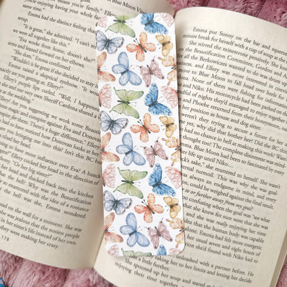 floral butterfly bookish bookmark set