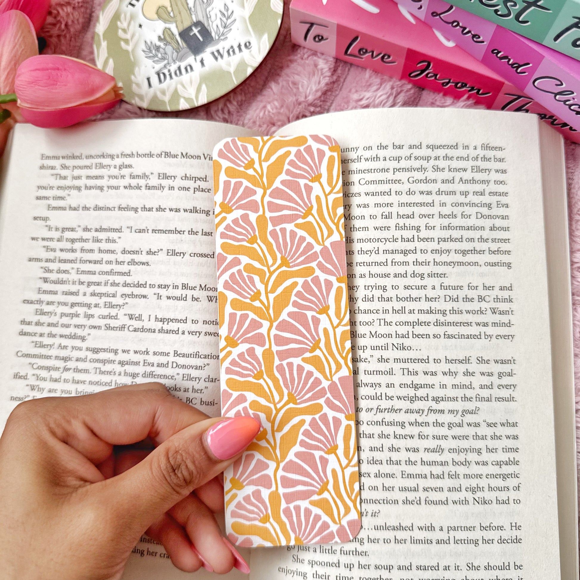 gift for readers floral bookmark bundle