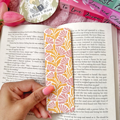 gift for readers floral bookmark bundle