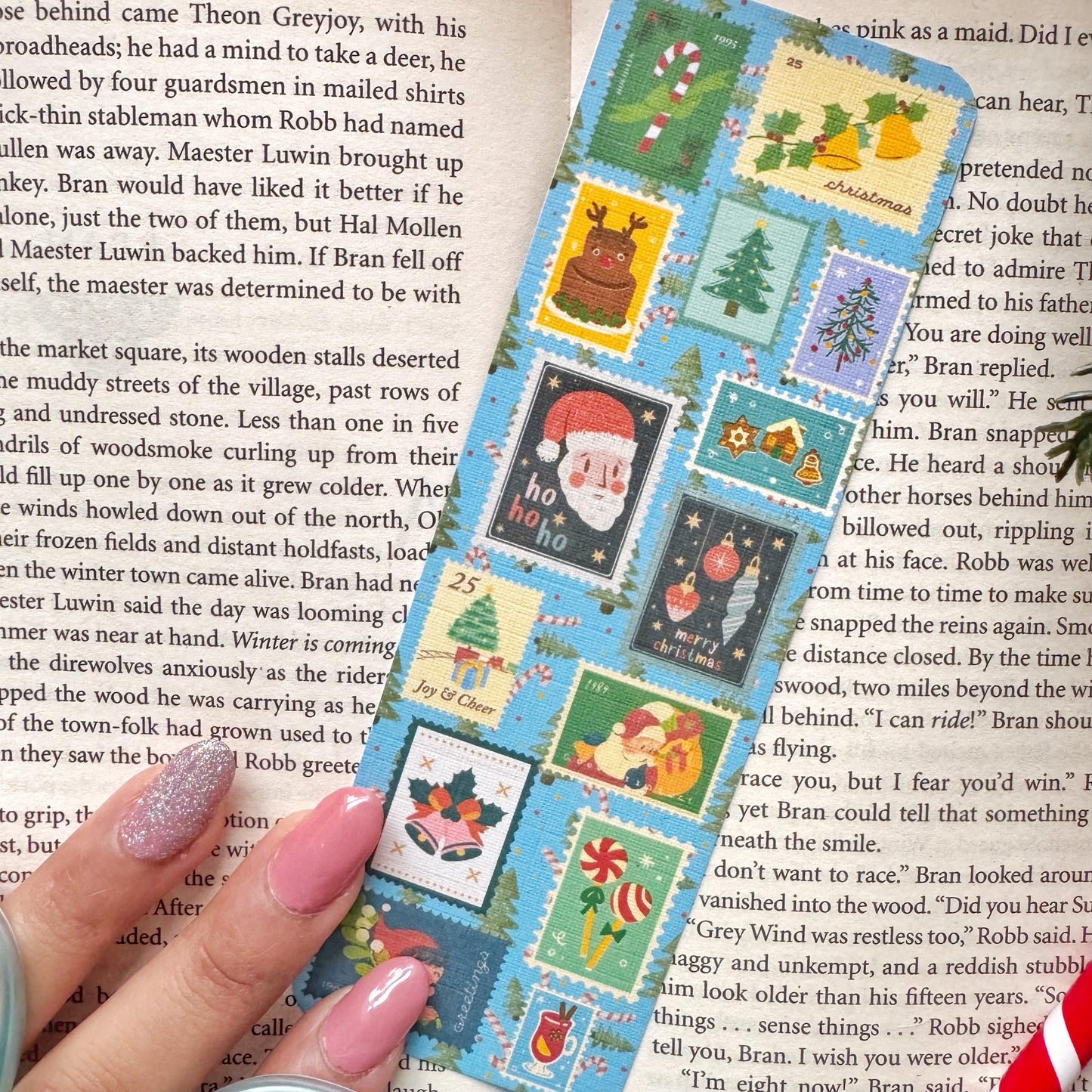 Cozy Christmas Bookmarks – Cute Bookish Holiday Designs for Readers